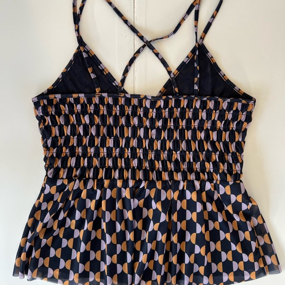 Anthropologie - never worn
stretch mesh peplum top - Picture 7 of 8